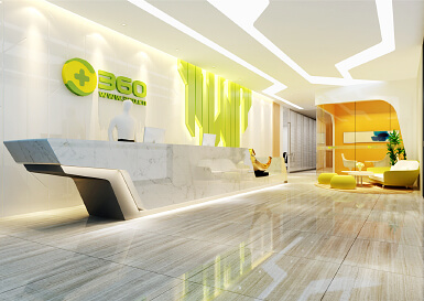 奇虎360簡約辦公空間設計